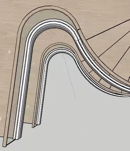 Rotating Stacked Staircase · Custom Design & Build — 2