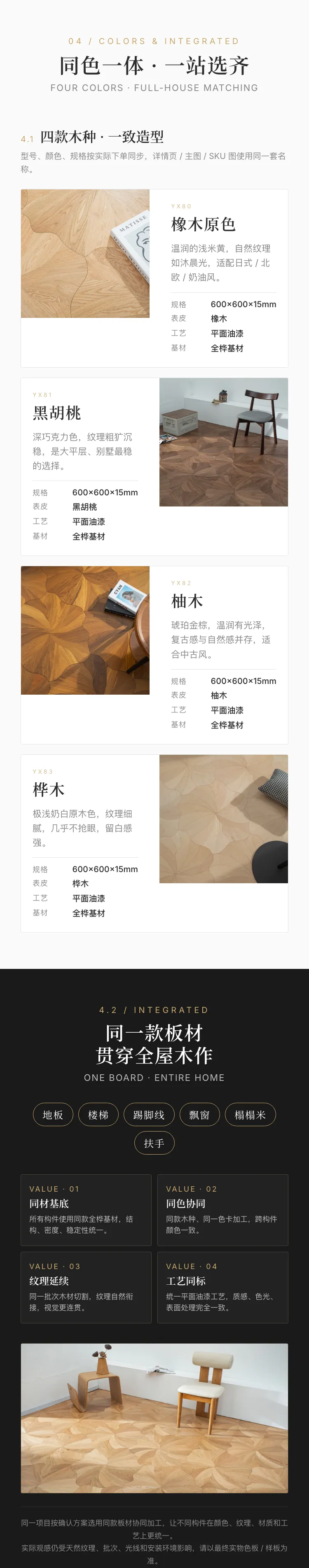3-Layer Engineered Flooring · Classic Species — 4