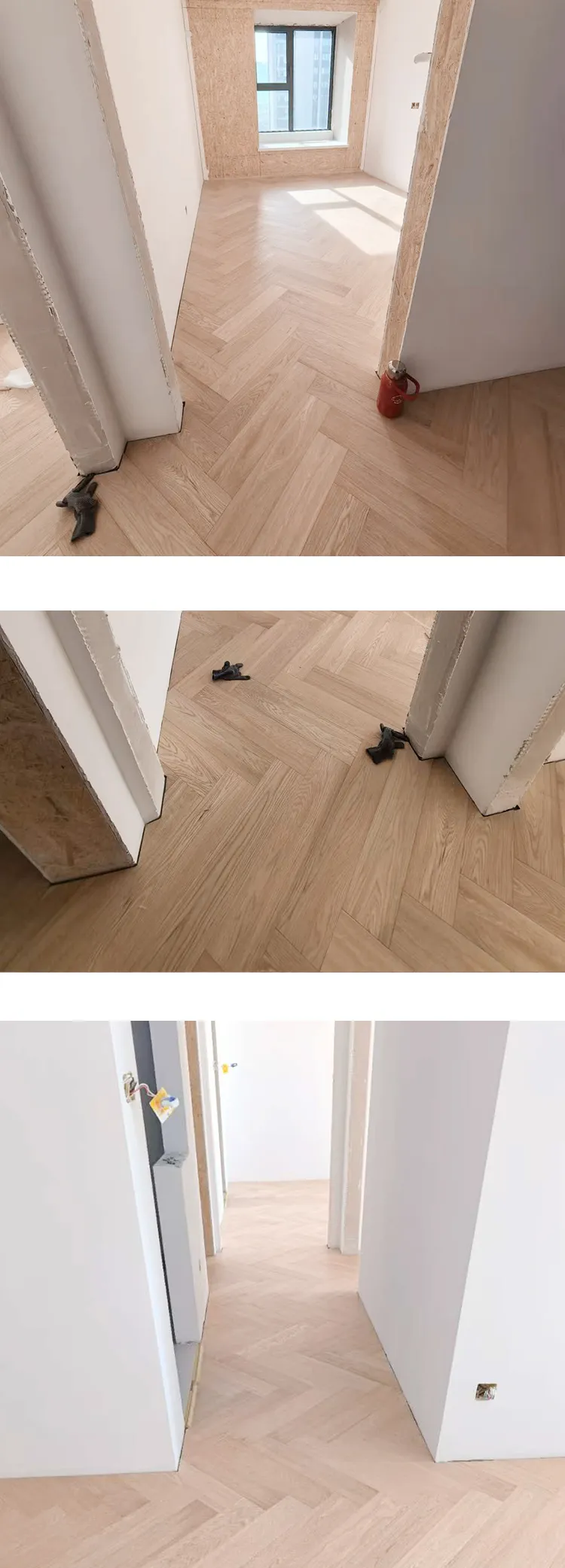 Oak 3-Layer Click Herringbone · Floor-Heat — 4