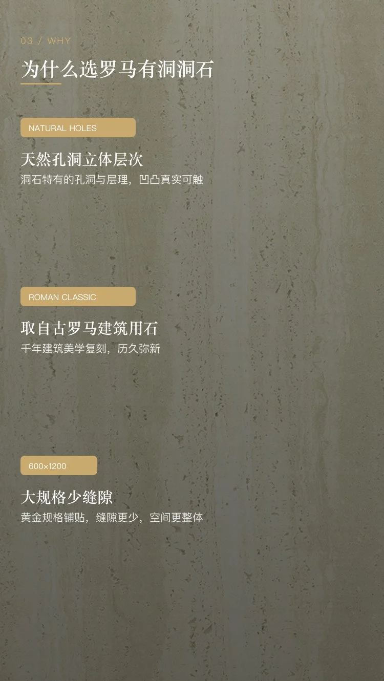 罗马有洞洞石系列瓷砖 — 3